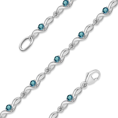 Браслет декоративный Efremov, серебро 925 проба, вставка топаз (Efremov, Россия) — от 283.50 руб. в сети магазинов DIAMANTE забронировать в магазине Браслет декоративный Efremov, серебро 925 проба, вставка топаз