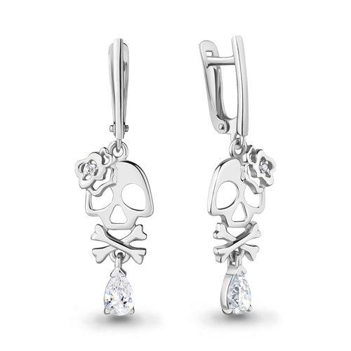 Серьги длинные Aquamarine, серебро 925 проба, вставка фианит (Aquamarine, Россия) — от 135.26 руб. в сети магазинов DIAMANTE забронировать в магазине Серьги длинные Aquamarine, серебро 925 проба, вставка фианит (Aquamarine, Россия)