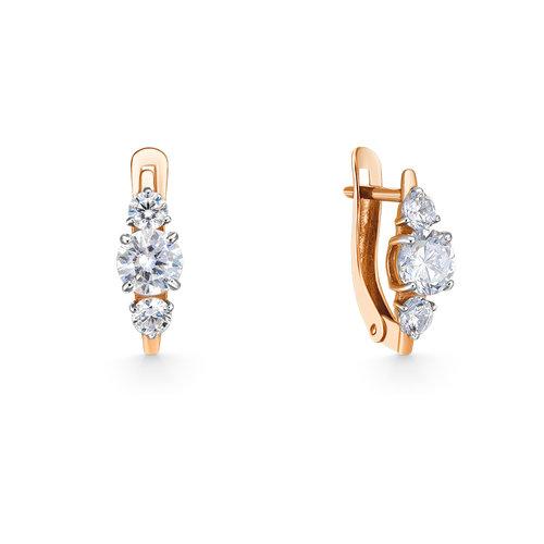 Серьги 256731010 — от 1250.20 руб. в сети магазинов DIAMANTE забронировать в магазине Серьги 256731010