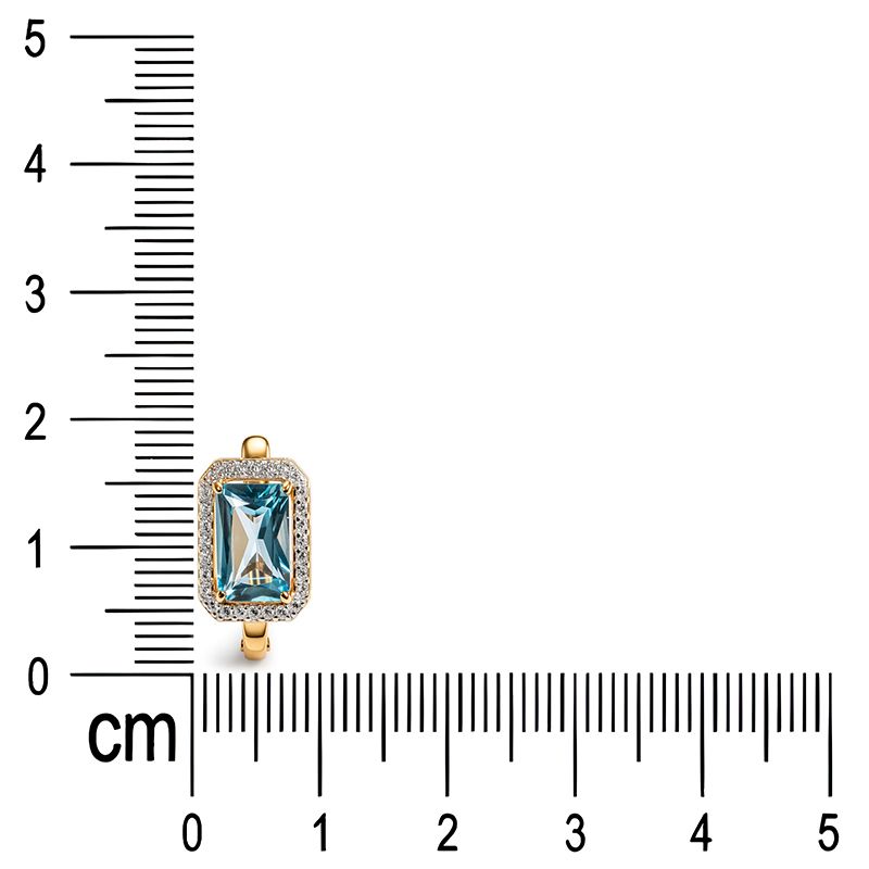 Серьги с английским замком GRANAT JEWELRY, красное золото 585 проба, вставка топаз (GRANAT JEWELRY, Россия) — от 2014.95 руб. в сети магазинов DIAMANTE забронировать в магазине Серьги с английским замком GRANAT JEWELRY, красное золото 585 проба, вставка топаз (GRANAT JEWELRY, Россия)