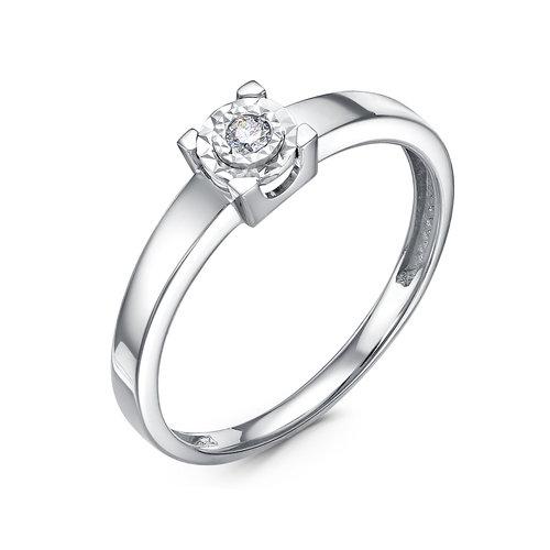 Кольцо помолвочное RoseGrace, белое золото 585 проба (RoseGrace, Россия) — от 2978.65 руб. в сети магазинов DIAMANTE забронировать в магазине Кольцо помолвочное RoseGrace, белое золото 585 проба