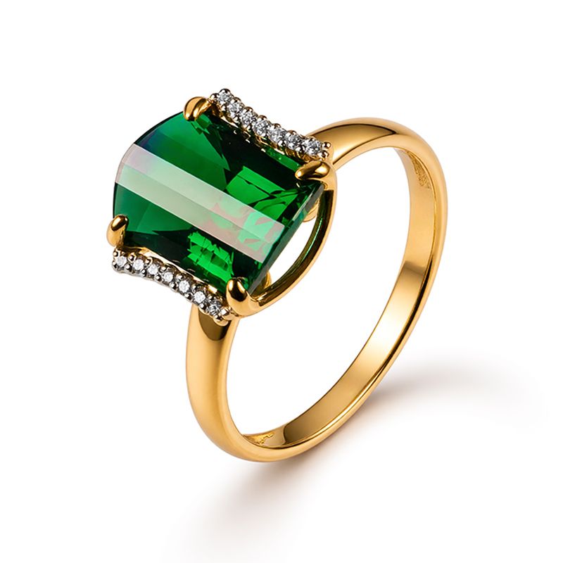 Кольцо декоративное GRANAT JEWELRY, красное золото 585 проба, вставка фианит (GRANAT JEWELRY, Россия) — от 1955.10 руб. в сети магазинов DIAMANTE забронировать в магазине Кольцо декоративное GRANAT JEWELRY, красное золото 585 проба, вставка фианит (GRANAT JEWELRY, Россия)