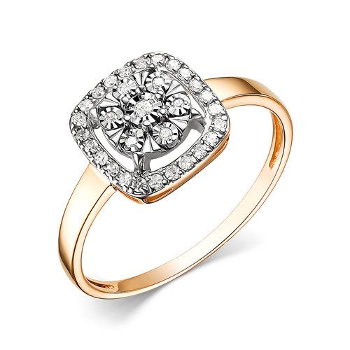 Кольцо декоративное Bellissima, красное золото 585 проба, вставка бриллиант (Bellissima, Россия) — от 3682.55 руб. в сети магазинов DIAMANTE забронировать в магазине Кольцо декоративное Bellissima, красное золото 585 проба, вставка бриллиант (Bellissima, Россия)