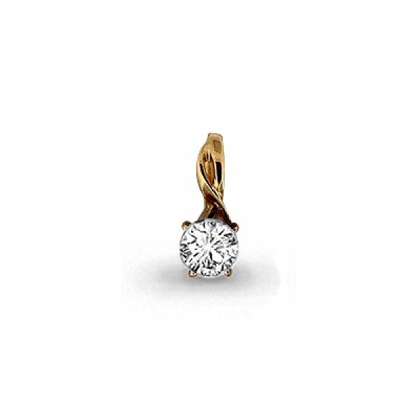 Подвеска декоративная Aquamarine, красное золото 585 проба, вставка фианит (Aquamarine, Россия) — от 324.13 руб. в сети магазинов DIAMANTE забронировать в магазине Подвеска декоративная Aquamarine, красное золото 585 проба, вставка фианит (Aquamarine, Россия)