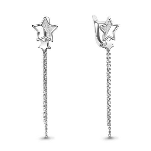 Серьги длинные Aquamarine, серебро 925 проба (Aquamarine, Россия) — от 101.06 руб. в сети магазинов DIAMANTE забронировать в магазине Серьги длинные Aquamarine, серебро 925 проба (Aquamarine, Россия)
