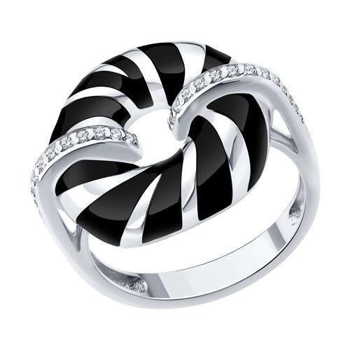 Кольцо декоративное Diamant, серебро 925 проба, вставка фианит/эмаль (Diamant, Россия) — от 317.47 руб. в сети магазинов DIAMANTE забронировать в магазине Кольцо декоративное Diamant, серебро 925 проба, вставка фианит/эмаль