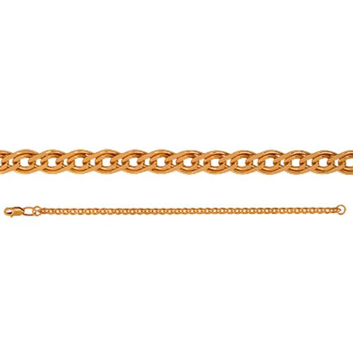 Браслет классический, красное золото 585 проба (Беларусь) — от 1351.78 руб. в сети магазинов DIAMANTE забронировать в магазине Браслет классический, красное золото 585 проба