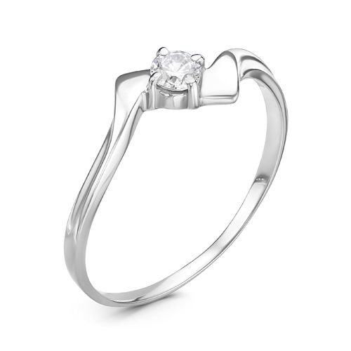 Кольцо декоративное Diamond Union, белое золото 585 проба, вставка бриллиант (Diamond Union, Россия) — от 1235.96 руб. в сети магазинов DIAMANTE забронировать в магазине Кольцо декоративное Diamond Union, белое золото 585 проба, вставка бриллиант (Diamond Union, Россия)
