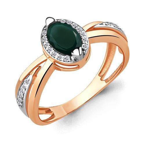 Кольцо декоративное Aquamarine, красное золото 585 проба, вставка агат (Aquamarine, Россия) — от 1947.75 руб. в сети магазинов DIAMANTE забронировать в магазине Кольцо декоративное Aquamarine, красное золото 585 проба, вставка агат (Aquamarine, Россия)