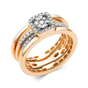Кольцо Bellissima золото К\650-120 (Bellissima, Россия)