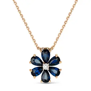 Колье  золото М30182-122 (LUCKY DIAMOND, Россия)
