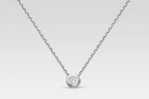Колье  золото М30234-220 (LUCKY DIAMOND, Россия)
