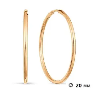 Серьги 7 Карат золото П100021202 (7 Карат, Беларусь)