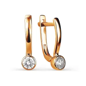 Серьги 7 Карат золото П102025789 (7 Карат, Беларусь)
