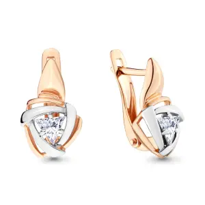 Серьги 7 Карат золото П2215-120К14 (7 Карат, Беларусь)