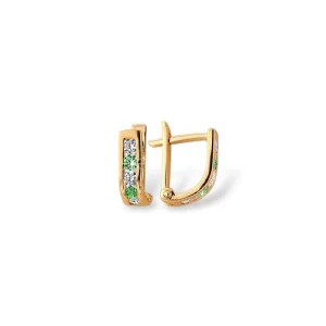 Серьги 7 Карат золото П2217-050К14 (7 Карат, Беларусь)