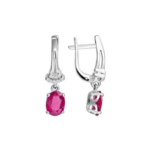 Серьги  серебро СГ20-206 (Россия)
