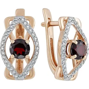 Серьги прочее золото СЛ-663К-Г (прочее, Беларусь)