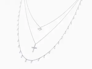 Колье ADAMAHT серебро Ср925Р-872603040Н1 (ADAMAHT, Россия)