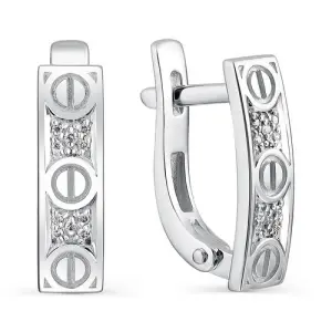 Серьги Prestige золото С-1338-02 (Prestige, Россия)