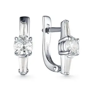 Серьги прочее серебро С-3916рс200 (прочее, Россия)