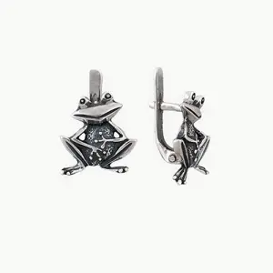 Серьги прочее серебро С10624 (прочее, Россия)