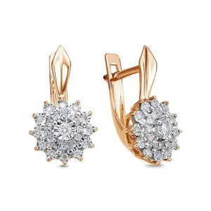 Серьги Bellissima золото С\255-120 (Bellissima, Россия)