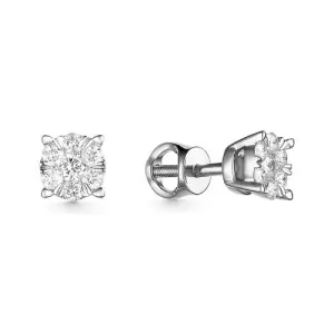 Серьги  золото С\754-220 (Bellissima, Россия)