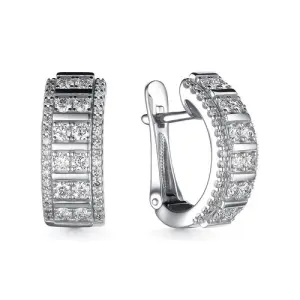 Серьги  золото С\796-0220 (Bellissima, Россия)