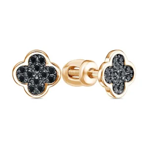 Серьги Иллада серебро сп052681-5 (Иллада, Россия)