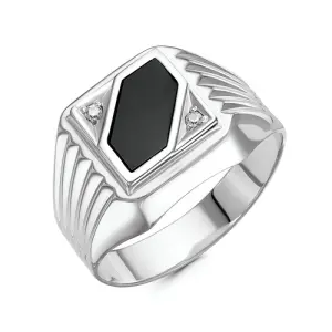 Кольцо Иллада серебро с040584 (Иллада, Россия)