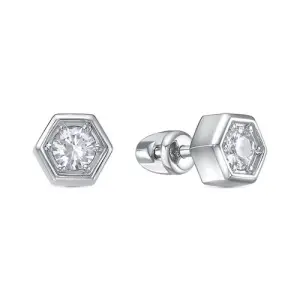 Серьги  серебро с0507514 (DELTA, Россия)