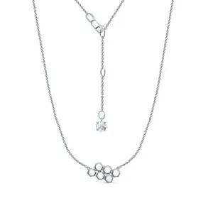 Колье  серебро с0707516 (DELTA, Россия)
