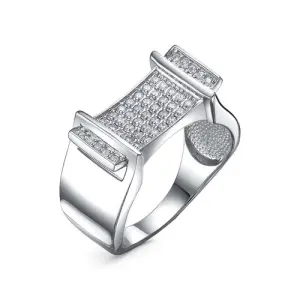 Кольцо  серебро с1107443 (DELTA, Россия)