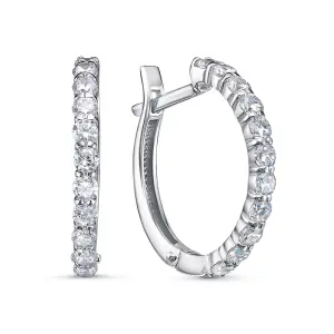 Серьги DELTA серебро с1202445 (DELTA, Россия)