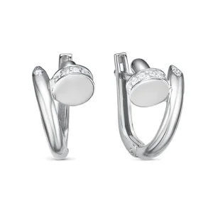 Серьги  серебро с120329 (Россия)