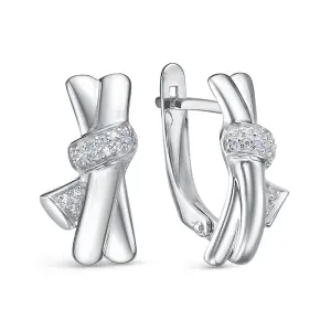 Серьги DELTA серебро с1205368 (DELTA, Россия)