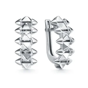 Серьги  серебро с120631 (Россия)