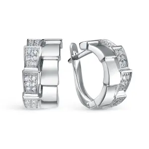 Серьги DELTA серебро с1206963 (DELTA, Россия)
