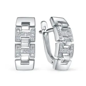 Серьги DELTA серебро с1207328 (DELTA, Россия)