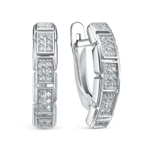 Серьги DELTA серебро с1207563 (DELTA, Россия)