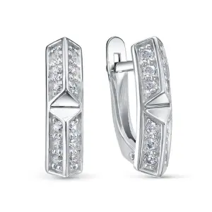 Серьги DELTA серебро с1207579 (DELTA, Россия)