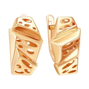 Серьги ZOLOTYE UZORY золото 00-52-0886-00 (ZOLOTYE UZORY, Россия)
