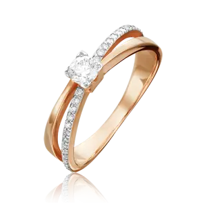 Кольцо Platina Jewellery золото 01-0407-00-501-1110-38 (Platina Jewellery, Россия)