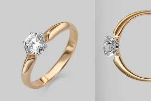 Кольцо Platina Jewellery золото 01-1002-00-501-1111-38 (Platina Jewellery, Россия)