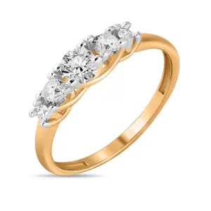 Кольцо SANIS золото 01-115542 (SANIS, Россия)
