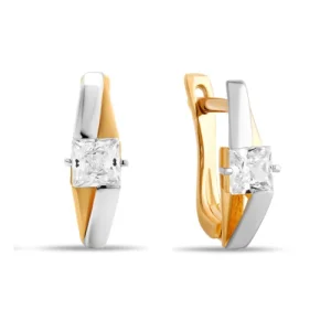 Серьги SANIS золото 01-214871 (SANIS, Россия)