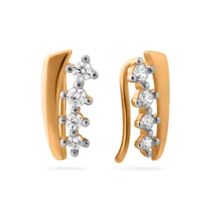 Серьги SANIS золото 01-216391 (SANIS, Россия)