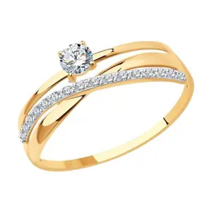 Кольцо Sokolov и Diamant золото 016898 (Sokolov и Diamant, Россия)