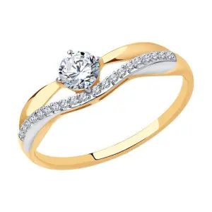 Кольцо Sokolov и Diamant золото 017142-4 (Sokolov и Diamant, Россия)